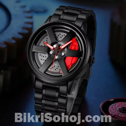 Men's Car Wheel Watch